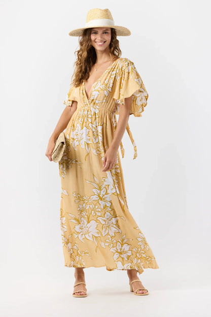 Tiare Hawaii Bowie Maxi Dress - Lily Vanilla