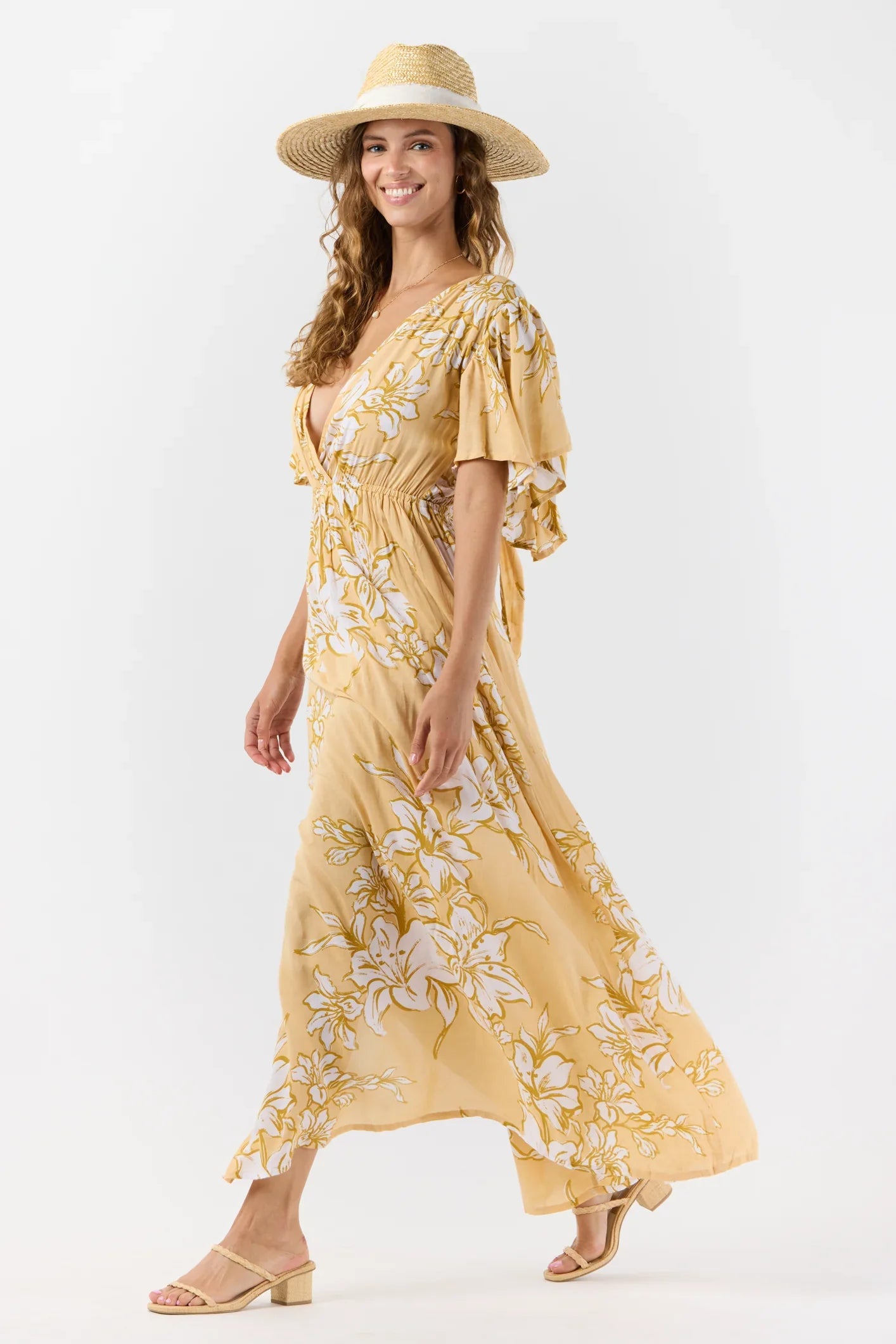 Tiare Hawaii Bowie Maxi Dress - Lily Vanilla