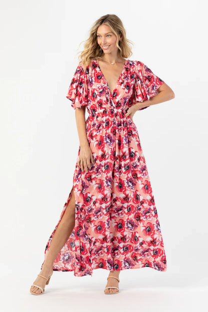 Tiare Hawaii Bowie Maxi Dress - Poppy Mauve
