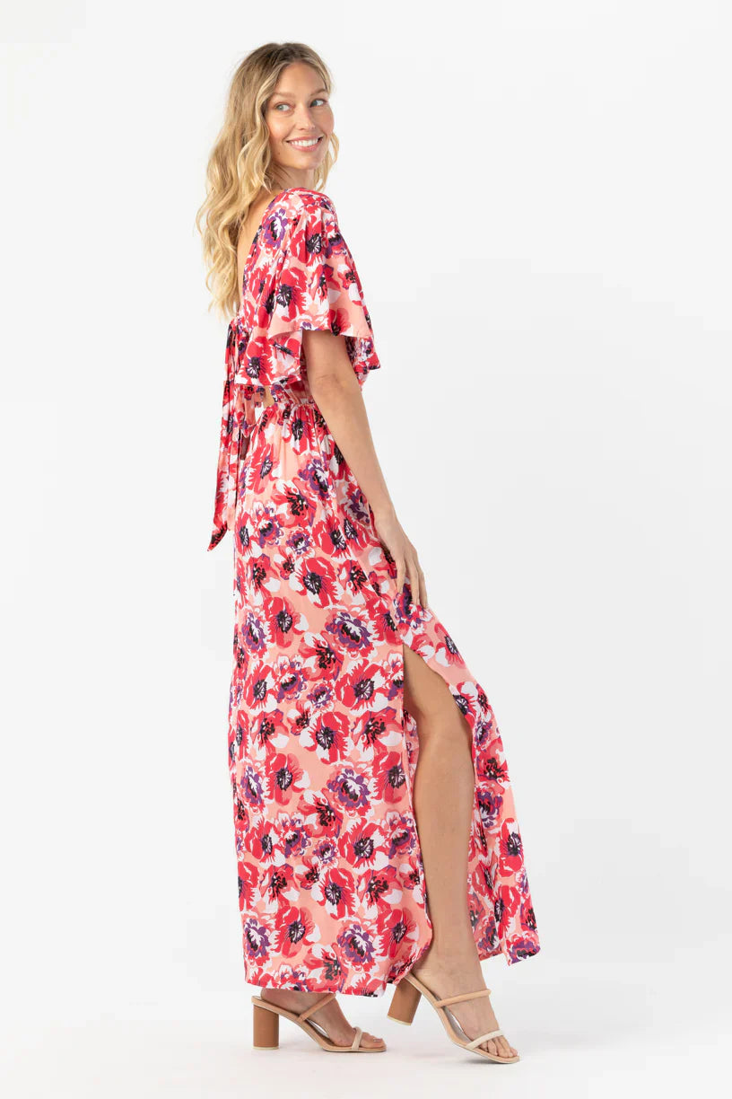 Tiare Hawaii Bowie Maxi Dress - Poppy Mauve