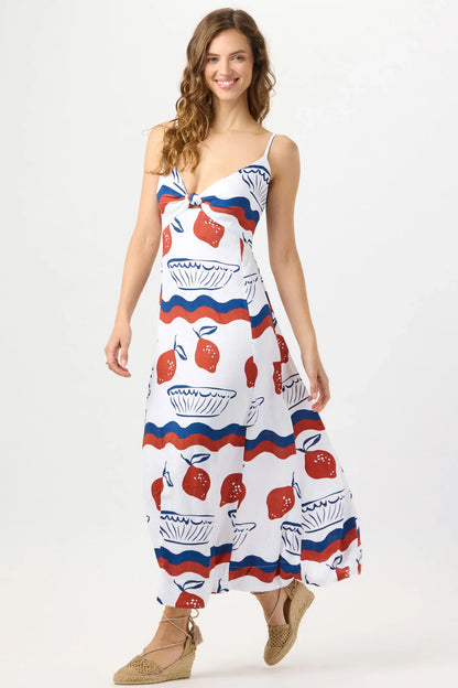 Tiare Hawaii Bridget Maxi Dress - Amalfi Rust