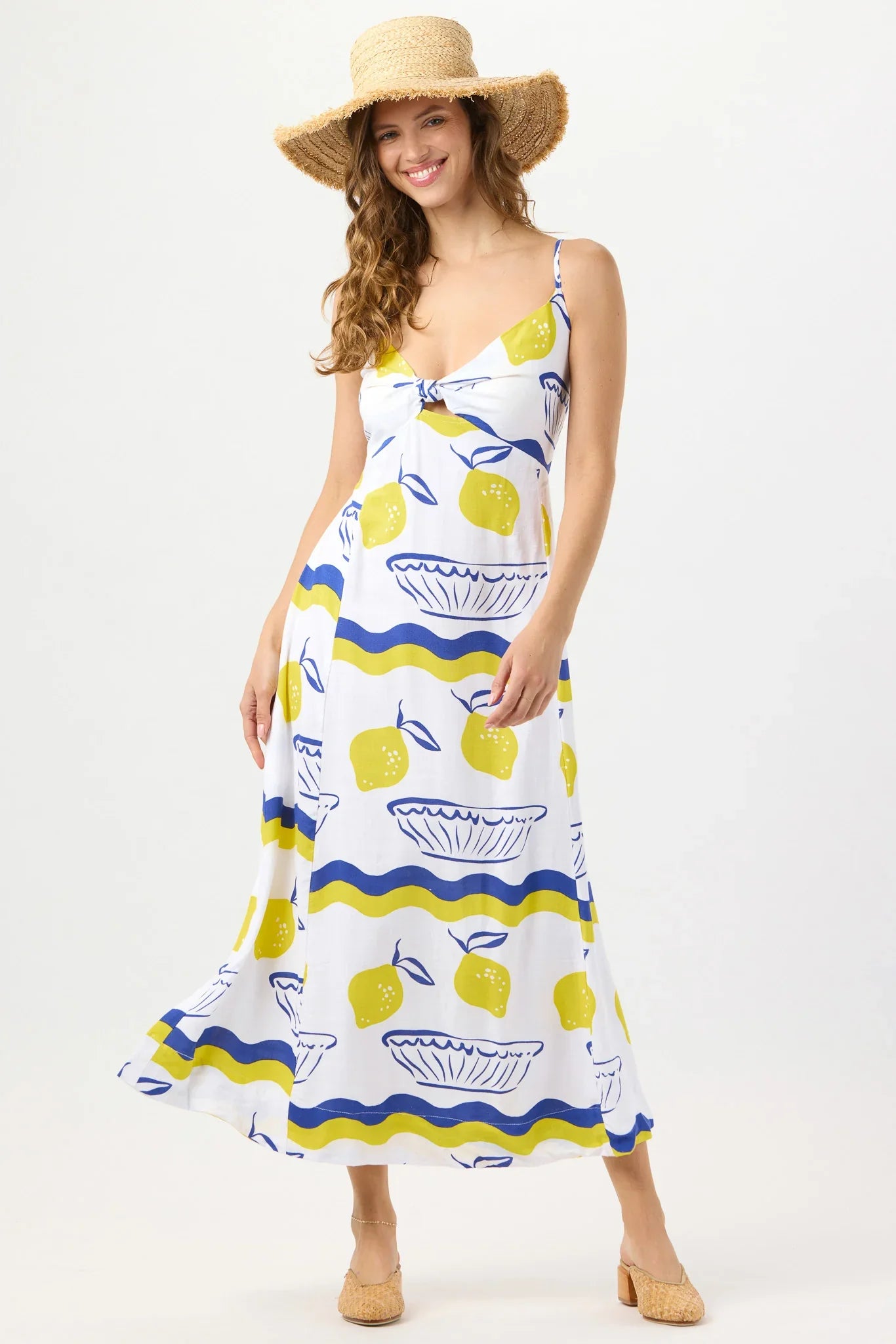 Tiare Hawaii Bridget Maxi Dress - Amalfi Yellow
