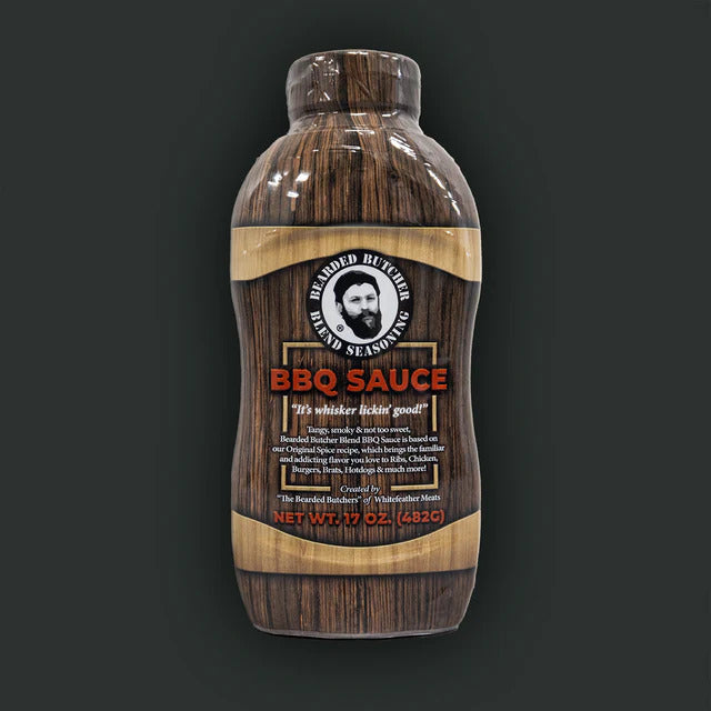 The Bearded Butchers Bearded Butcher 2 PACK of Sauce BBQ and Rebel Red 17oz