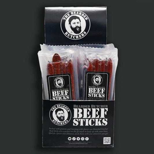 The Bearded Butchers Bearded Butcher Beef Sticks 3.5oz - Case of 12