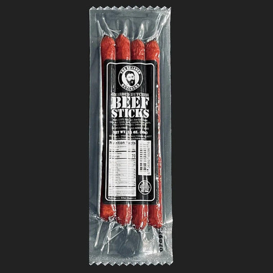 The Bearded Butchers Bearded Butcher Beef Sticks 3.5oz - Case of 12