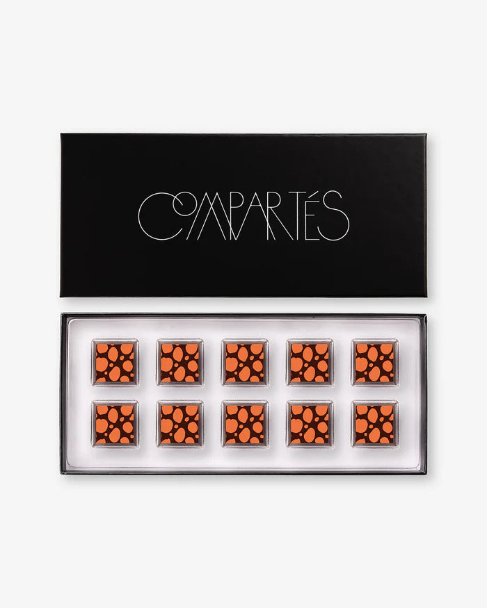 Compartes Chocolate Tangerine Chocolate Truffles Gift Box