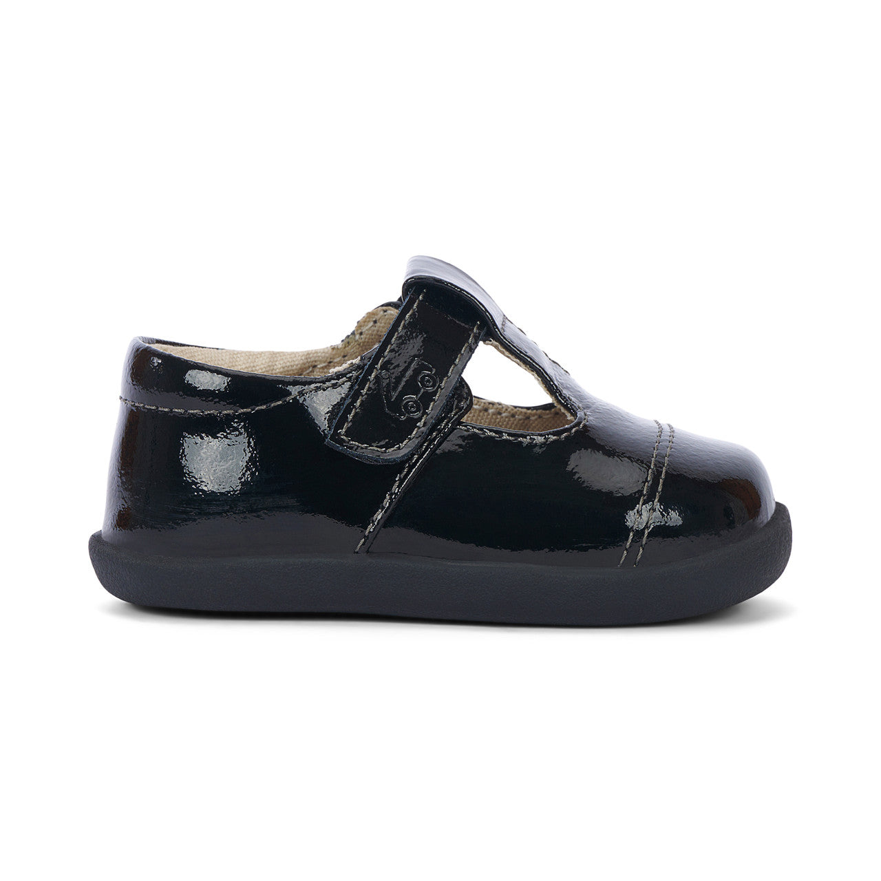 See Kai Run Girl's Bianca Mini (First Walker) Black Patent