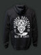 The Bearded Butchers Bearded Butchers Bison Head Zip Hoodie