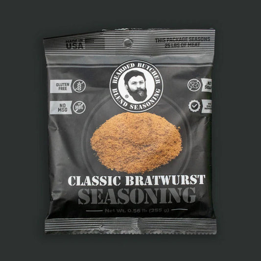 The Bearded Butchers Classic Bratwurst Seasoning 9oz