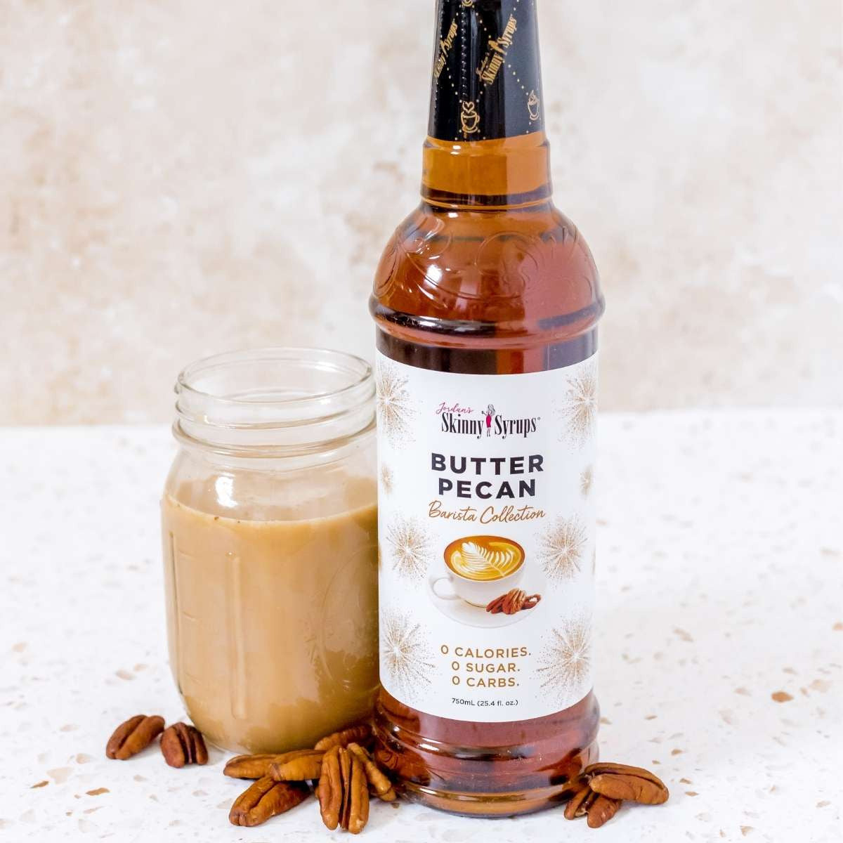 Skinny Mixes Sugar Free Butter Pecan Syrup