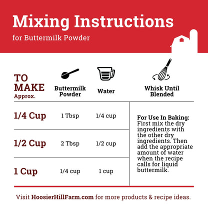 Hoosier Hill Farm Buttermilk Powder