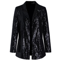 Cupshe Starlight Sequin Open-Front Blazer