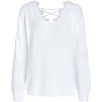 Cupshe Classic Cozy Rib V-Neck Sweater (x2)