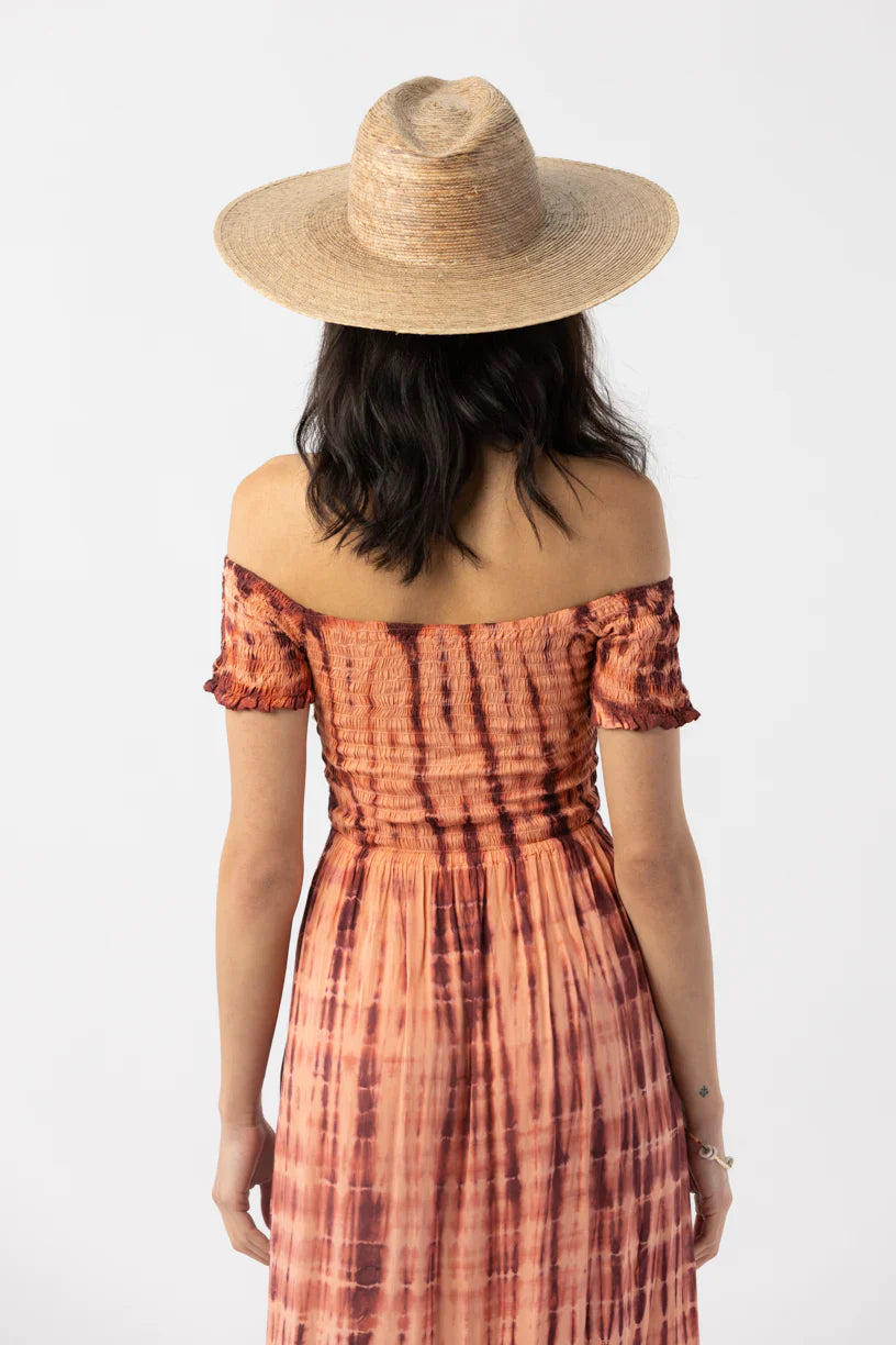 Tiare Hawaii Cheyenne Maxi Dress - Coral Wine Sabia