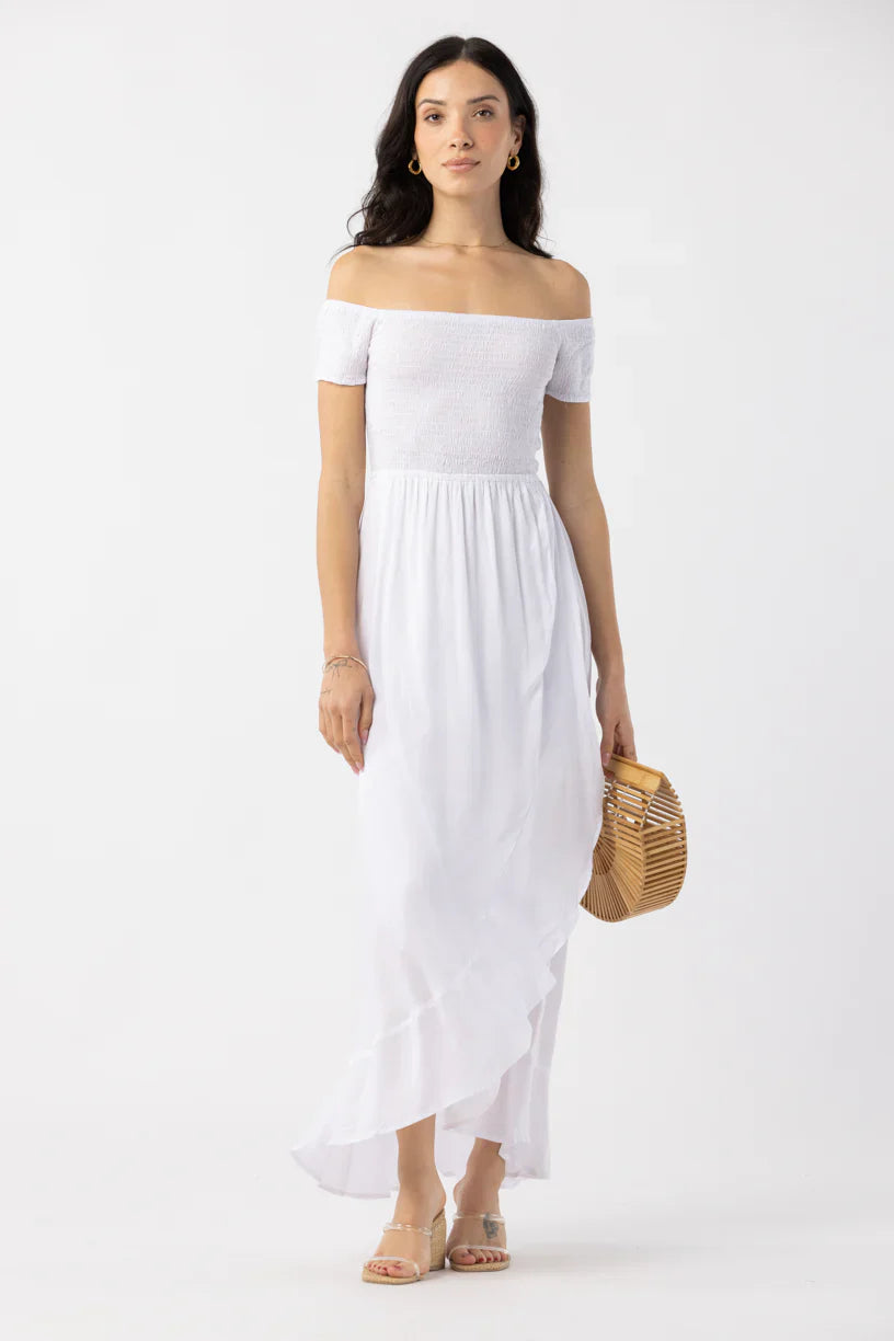 Tiare Hawaii Cheyenne Maxi Dress - White