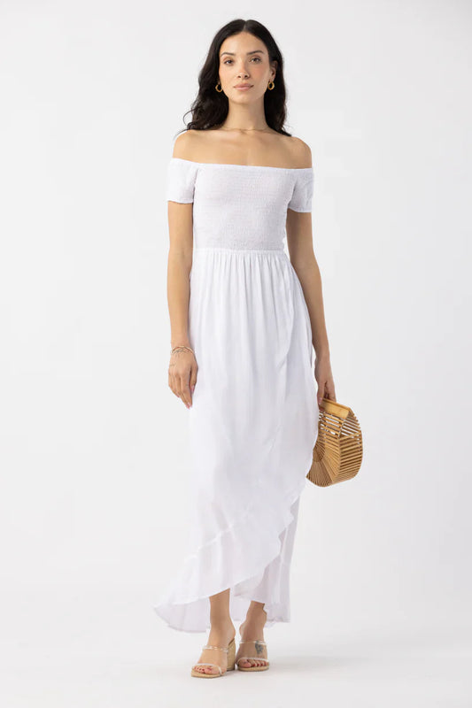 Tiare Hawaii Cheyenne Maxi Dress - White