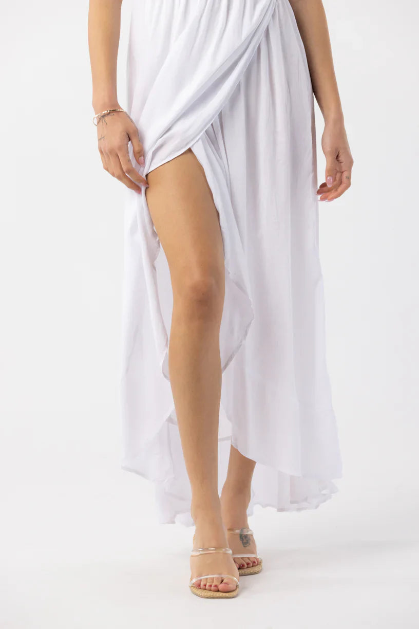 Tiare Hawaii Cheyenne Maxi Dress - White