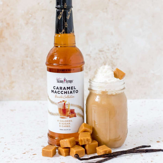 Skinny Mixes Sugar Free Caramel Macchiato Syrup