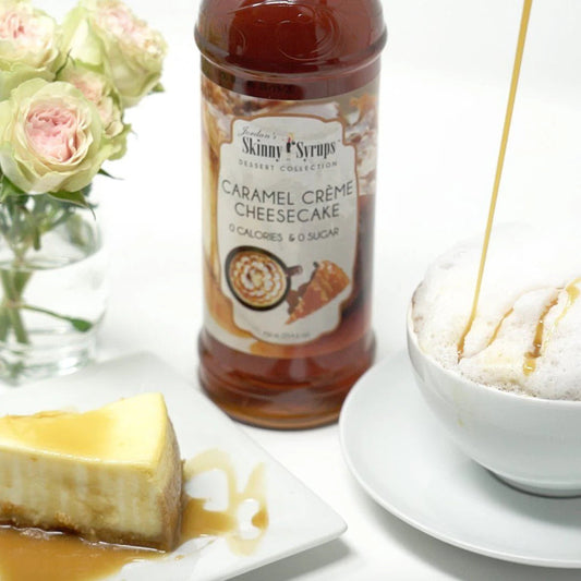 Skinny Mixes Sugar Free Caramel Creme Cheesecake Syrup