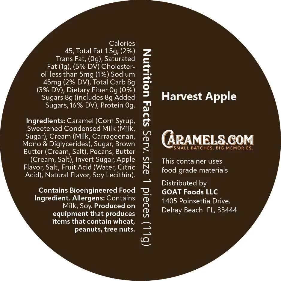 Caramels.com Harvest Apple