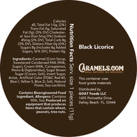 Caramels.com Black Licorice