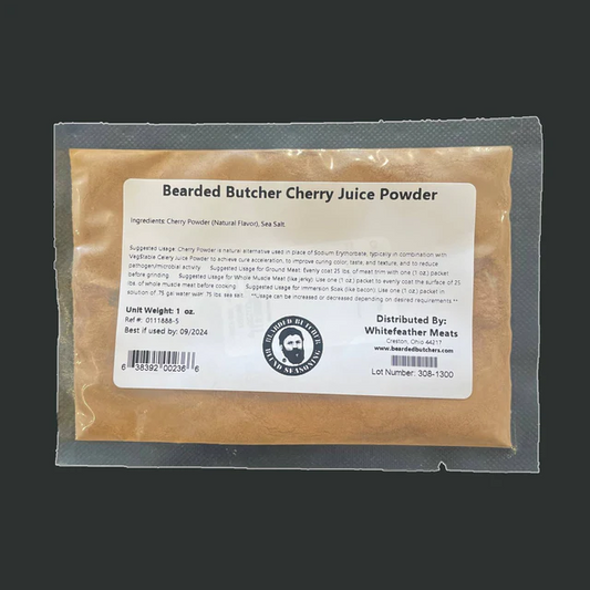 The Bearded Butchers Case of 12 Cherry Powder (Veg Stable 525) 1 oz