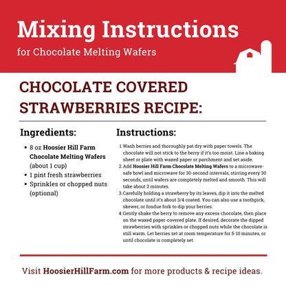 Hoosier Hill Farm Chocolate Melting Wafers