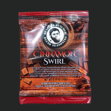 The Bearded Butchers Bearded Butcher Cinnamon Swirl 10g Travel Size Packet