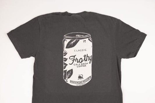 Frothy Monkey Frothy Cold Brew Can Tee (Pepper)