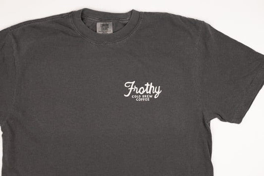 Frothy Monkey Frothy Cold Brew Can Tee (Pepper)