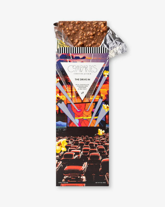 Compartes Chocolate Caramelized Popcorn Chocolate Bar