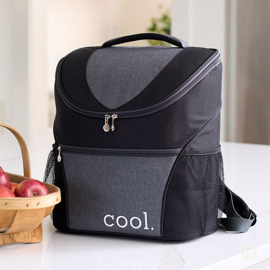 Tastefully Simple Cooler Backpack - Black