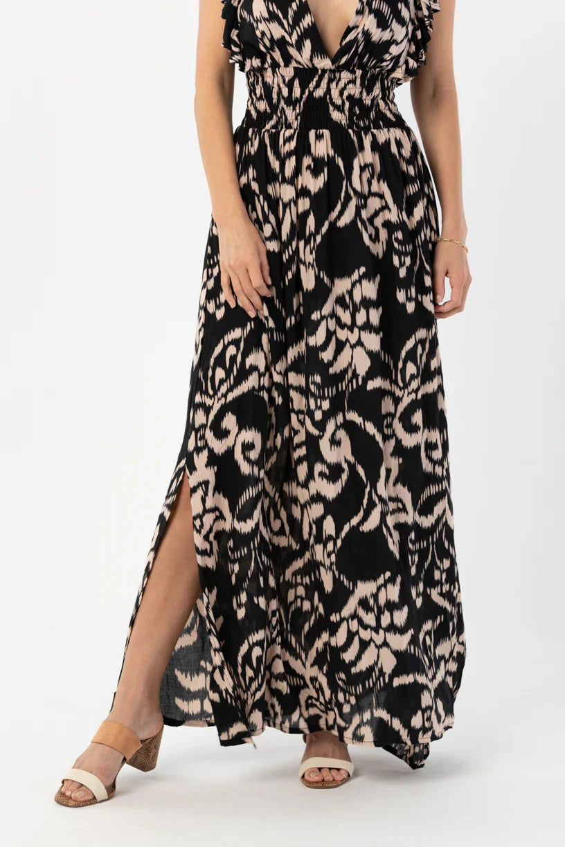 Tiare Hawaii Dahlia Maxi Dress - Nomadic Black