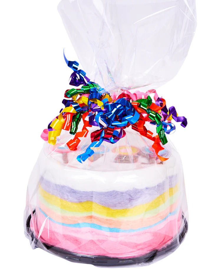 Dylan's Candy Bar  Small Rainbow Cotton Candy Cake