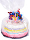 Dylan's Candy Bar Large Rainbow Cotton Candy Cake