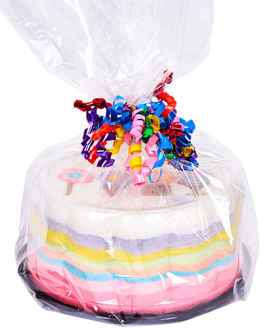 Dylan's Candy Bar Large Rainbow Cotton Candy Cake