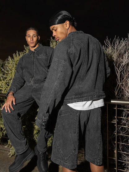 BLACKTAILOR DENIM BIKER JACKET