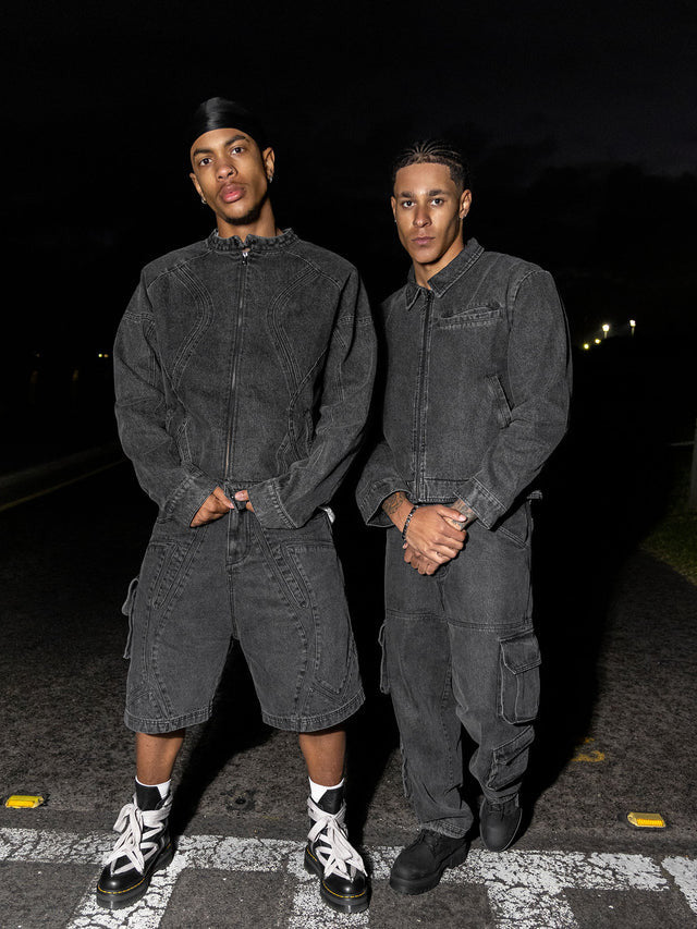 BLACKTAILOR DENIM BIKER JACKET