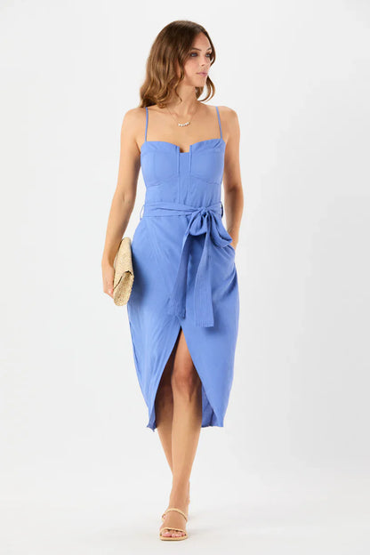Tiare Hawaii Downtown Midi Dress - Azure