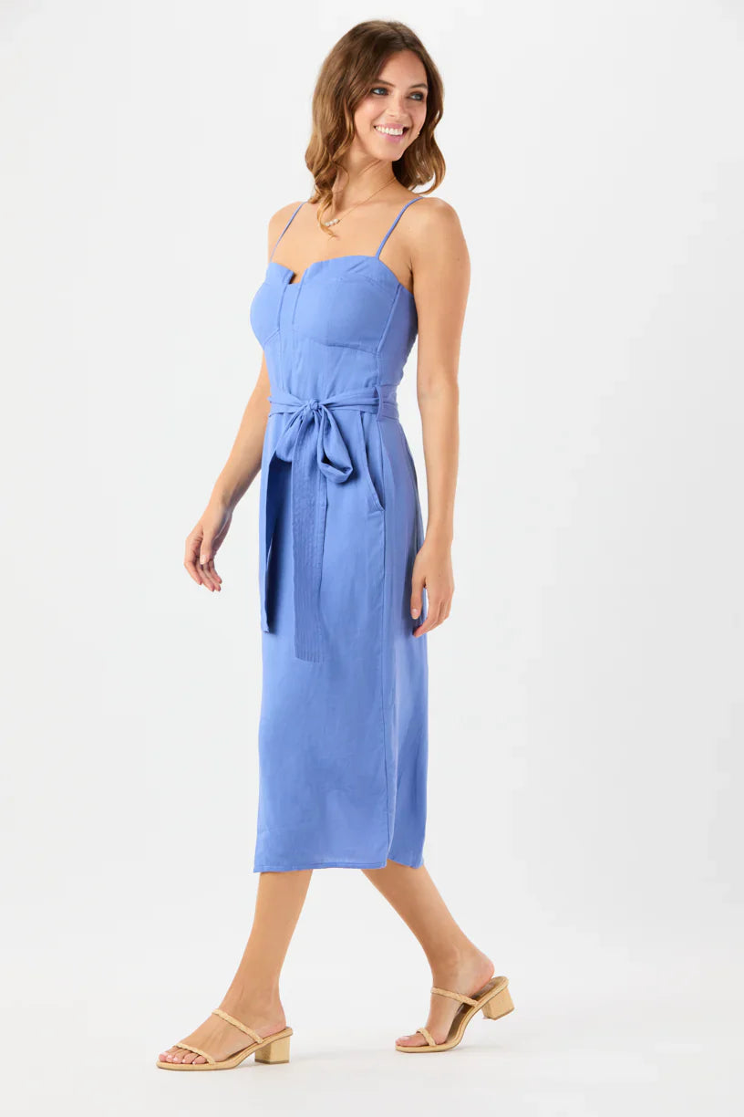 Tiare Hawaii Downtown Midi Dress - Azure