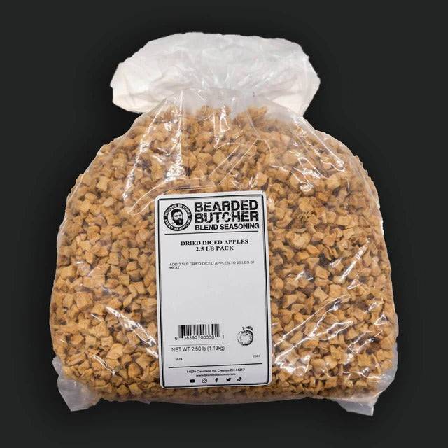 The Bearded Butchers Dried Diced Apple Pieces (2.5 lbs)