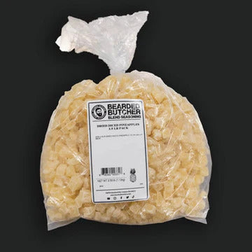 The Bearded Butchers Dried Diced Pineapple Pieces (2.5 lbs)