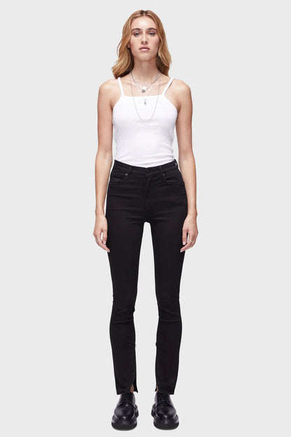 BAILEY/44 Women's DSTLD Women's SCLPT Split Hem Skinny Jean in Resolute