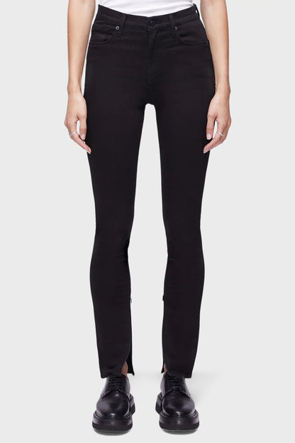 BAILEY/44 Women's DSTLD Women's SCLPT Split Hem Skinny Jean in Resolute