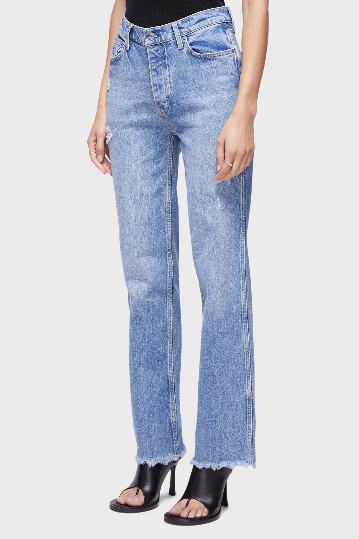 BAILEY/44 Women's DSTLD Women's RLXD Straight Jean