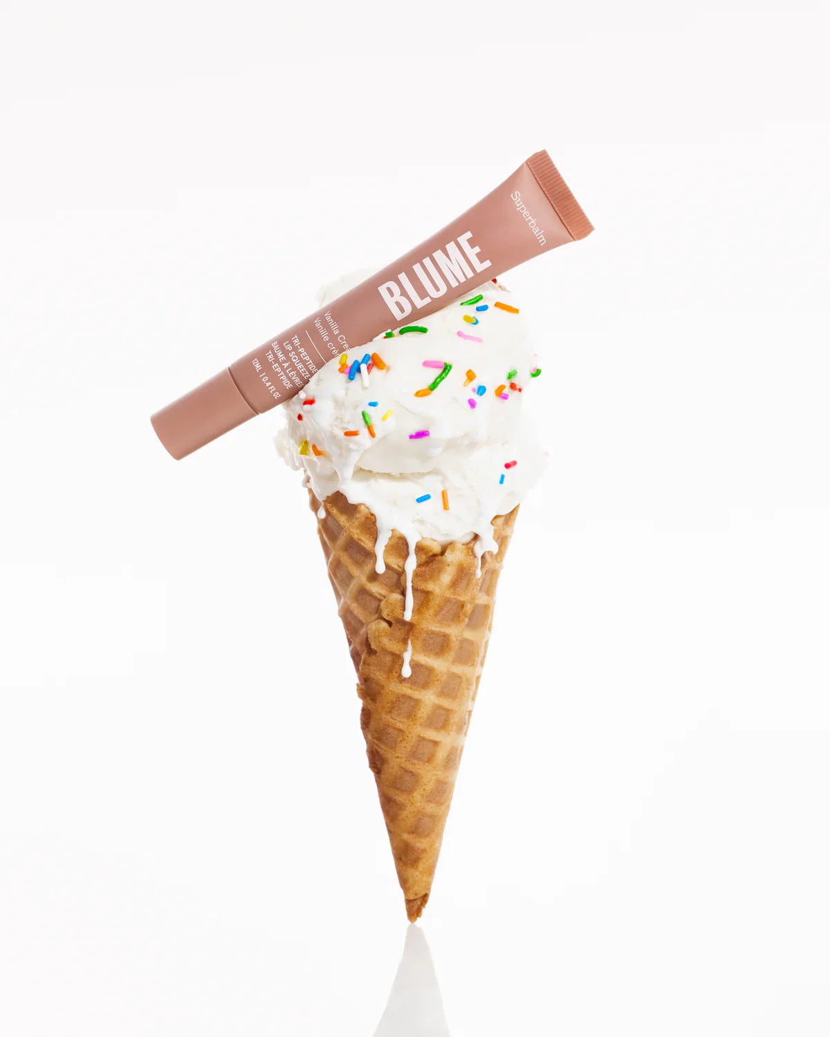 Blume Superbalm Tripeptide-1 Vanilla Lip Balm x2