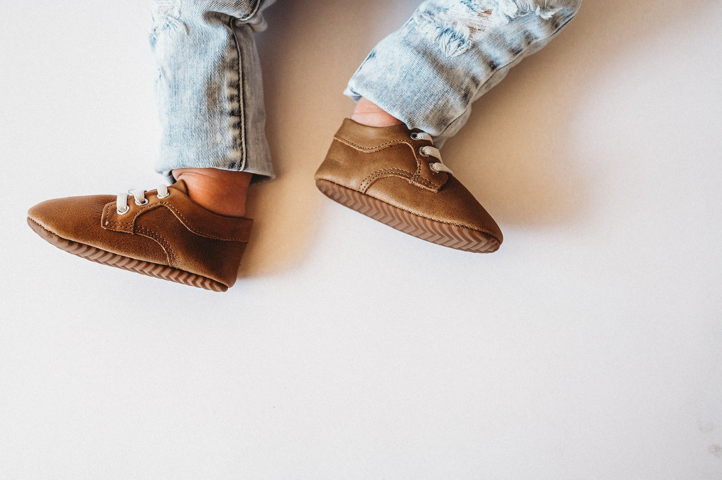 Little Love Bug Co. Desert Sand Oxford {Premium Leather}