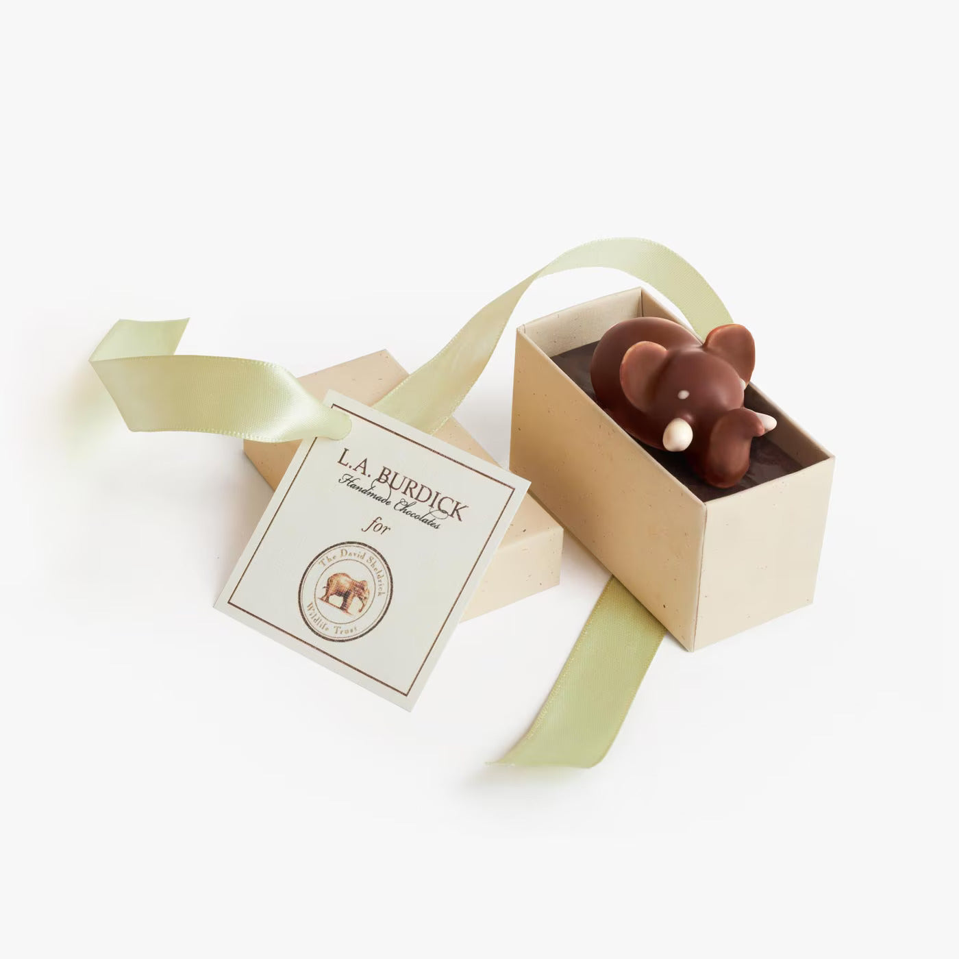 L.A. Burdick Chocolates Dark Chocolate Elephant