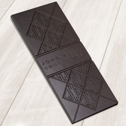 John Kelly Chocolates Dark Chocolate Bar with Roasted Almonds & Pink Himalayan Salt