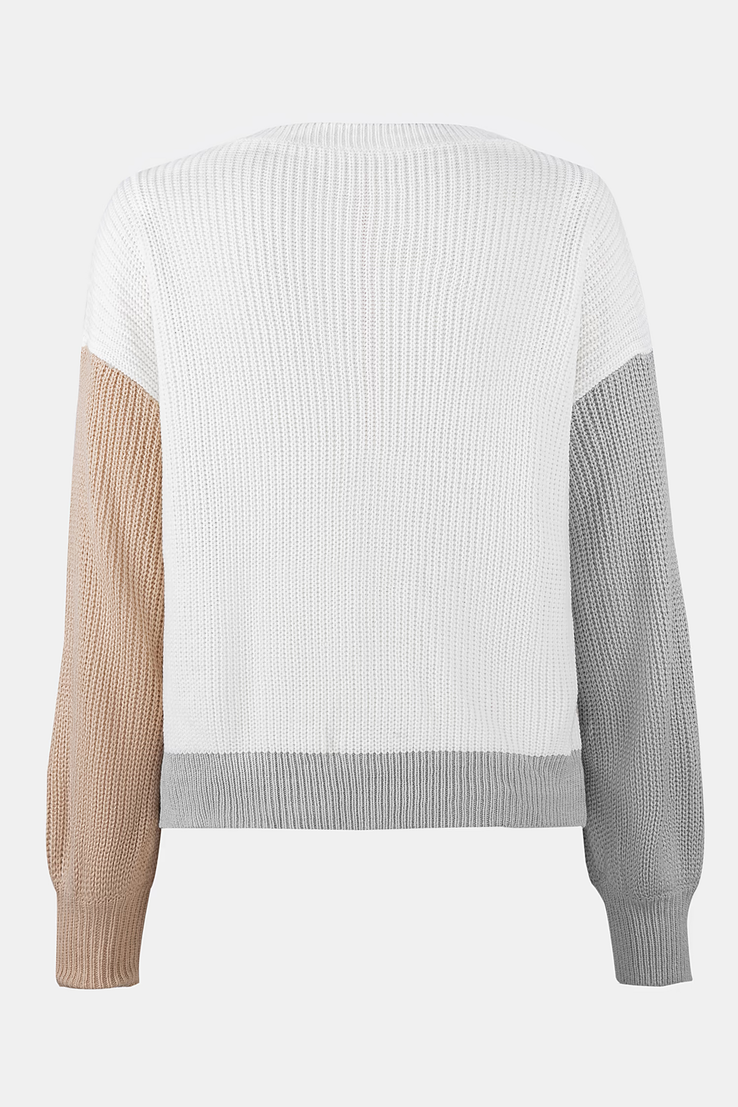 Cupshe Cooler Daze Colorblock V-Neck Sweater (x2)